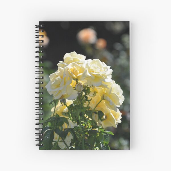Yellow Roses Spiral Notebook