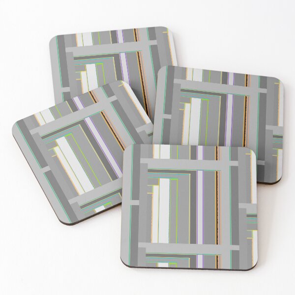 Item preview, Gray stripedy stripes designed and sold by djrunnels.