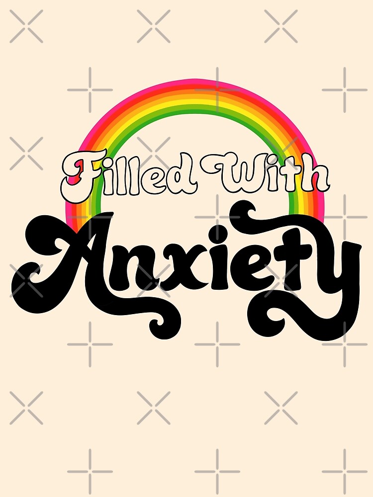 Filled With Anxiety (white background) by MissPennyLane