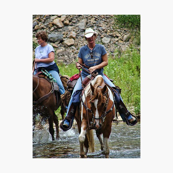 COWGIRLS RULE Photographic Print