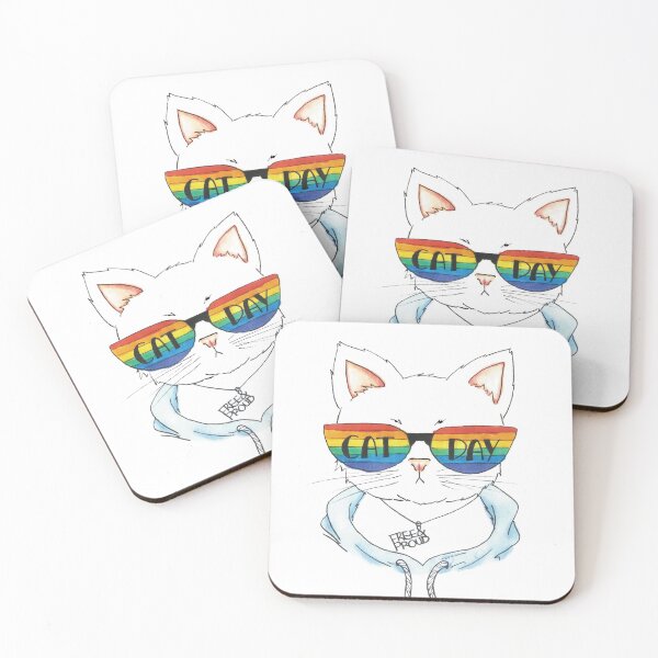 Item preview, Cat Day - Free and Proud designed and sold by crismk.