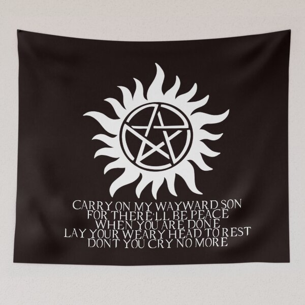 Item preview, Supernatural - Carry on my Wayward Son   designed and sold by tasha0louise.