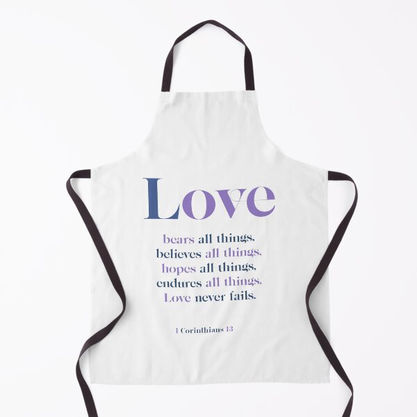 Item preview, Love Never Fails - 1 Corinthians 13 designed and sold by TheCurators.