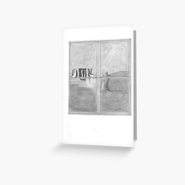 Jasmine's Window Greeting Card