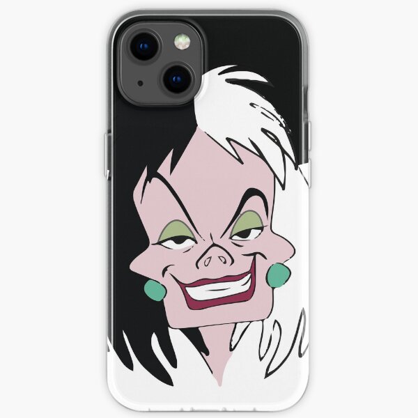 Cruella De Vil - wretched design iPhone Soft Case