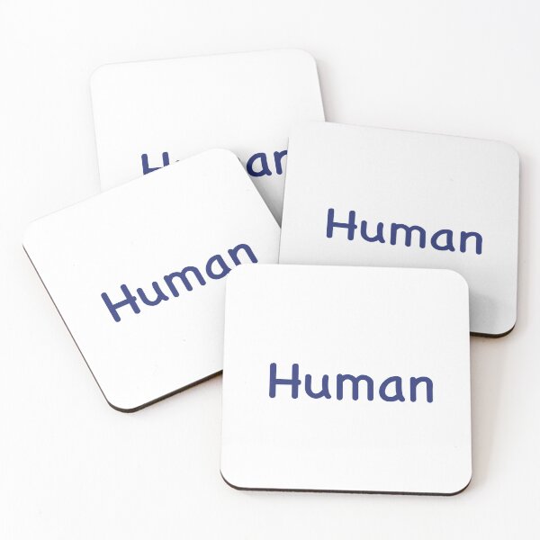 Item preview, Human text designed and sold by EarthlingHelena.