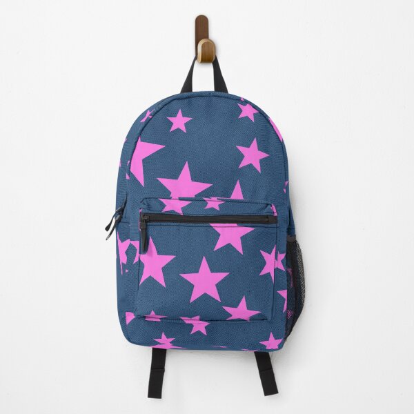 Item preview, Denim Pink Stars  designed and sold by Malha Malha.