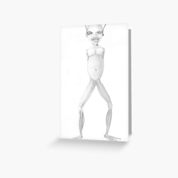 Imp Greeting Card