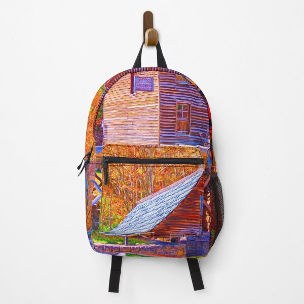 Item preview, Vibrant Colors of Autumn at Grist Mill, Glade Creek West Virginia designed and sold by SeaStories88.