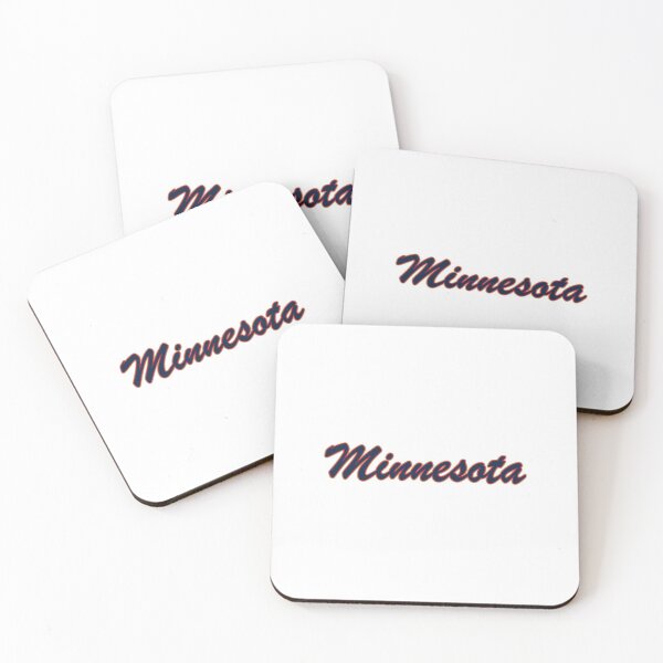 Item preview, Baseball Fan of Minnesota Blue Red and Gold on White designed and sold by gkillerb.