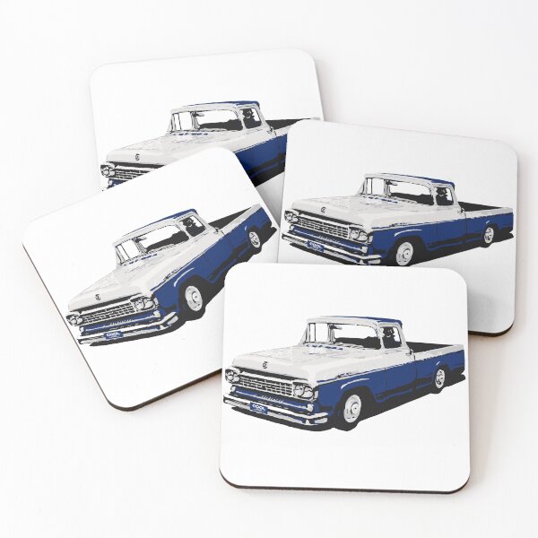 Item preview, 57-60 Blue & White Truck designed and sold by CoolRide.