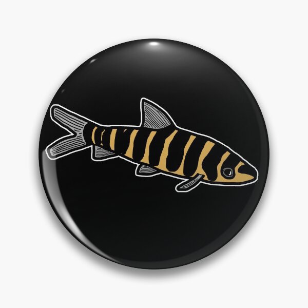 Item preview, Simple Coloured Black Banded Leporinus Outline Set 1 designed and sold by Ellie Davies.