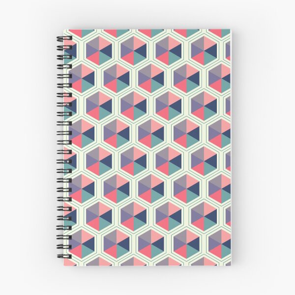Item preview, Pastel Shades Hexagon Geometric Pattern designed and sold by quarantine81.