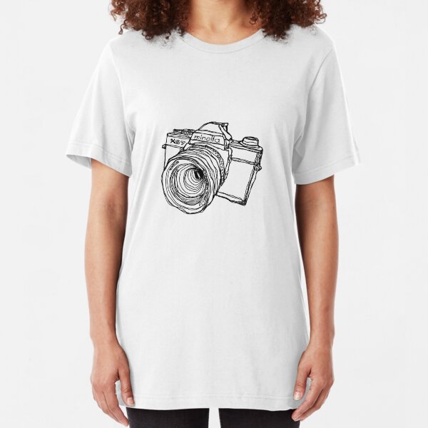 Minolta XG-7 SLR Slim Fit T-Shirt