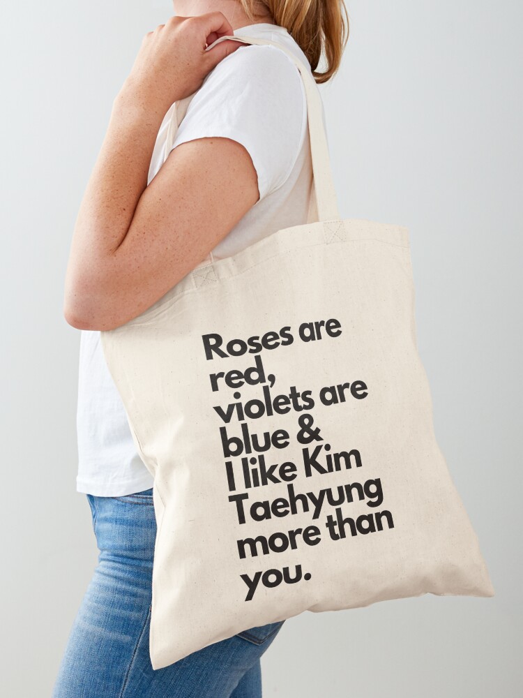 BTS V Taehyung Tote Bag