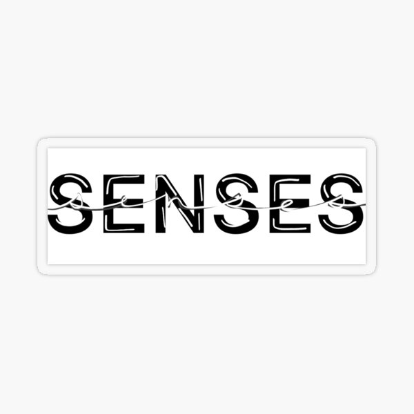 Senses Transparent Sticker