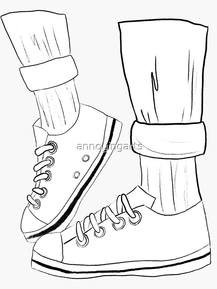 "Cuffed jeans subtle pride flag sticker" Sticker for Sale by