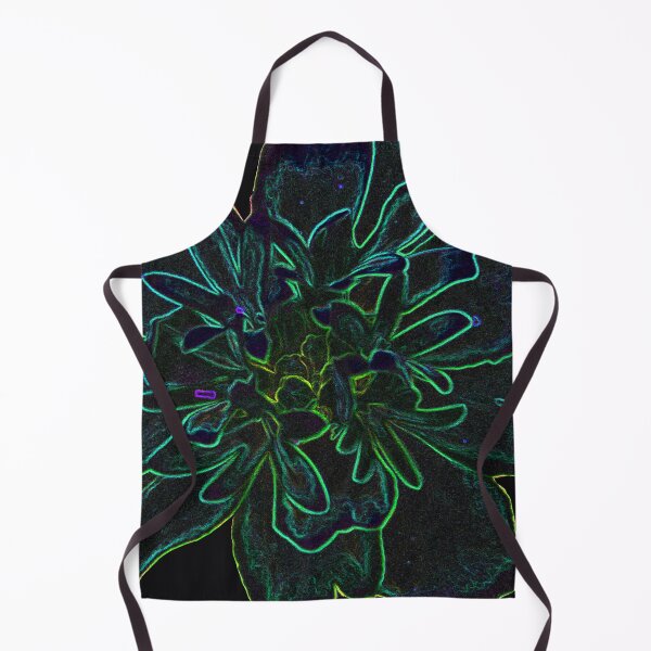 Item preview, Neon Yellow And Green Flower Pattern designed and sold by WildandDivine.