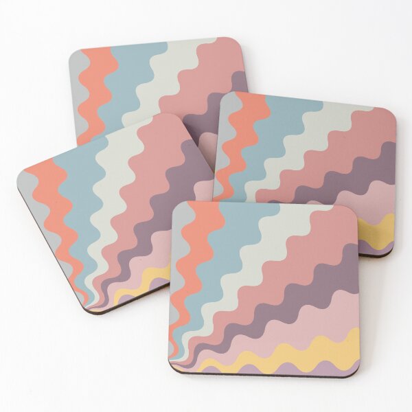 Item preview, Colorful diagonal waves designed and sold by BattaAnastasia.
