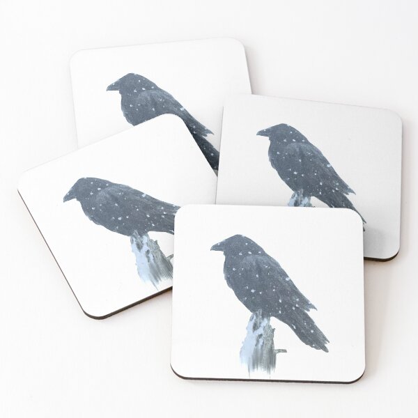 Item preview, Crow in the Snow designed and sold by Michelle Garlock.