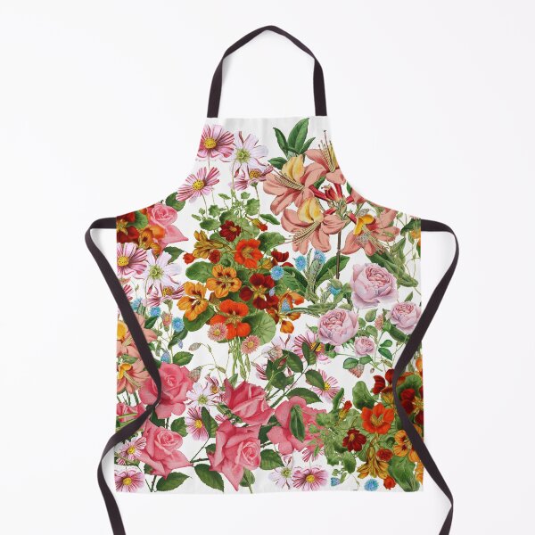 Item preview, Floral pattern on white background designed and sold by MariaMarinova.
