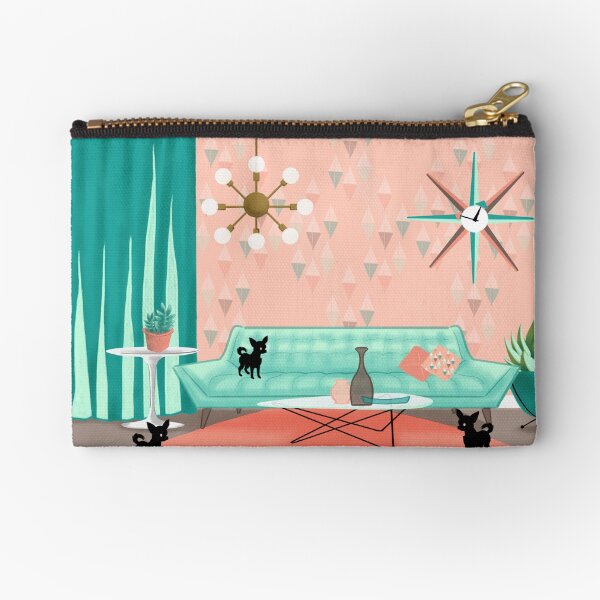 Chihuahua Lounge Zipper Pouch