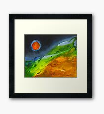 Forces of nature Framed Print