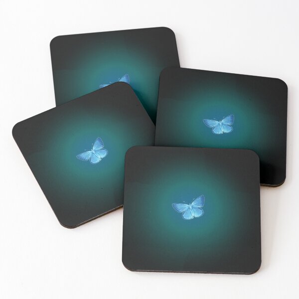 Item preview, Glowing Blue Butterfly Design designed and sold by That Store With the Fun Stuff.