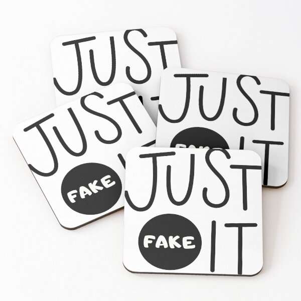Item preview, Just Fake It designed and sold by thegoodmark.
