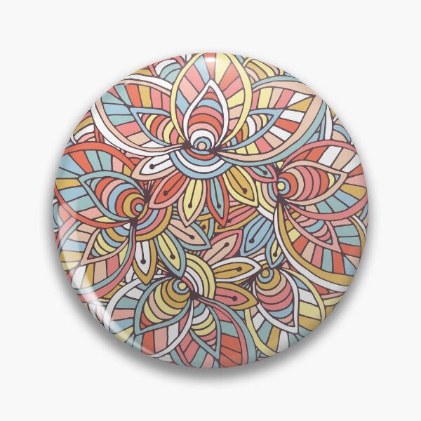 Item preview, Floral Pattern Flower Boho Mandala designed and sold by FotoArtist.