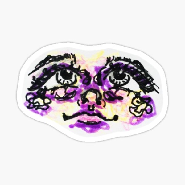 Item preview, PINK&PURPLE FACE  designed and sold by Thriladien.
