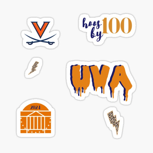 Item preview, UVA Sticker Pack designed and sold by clairek12.