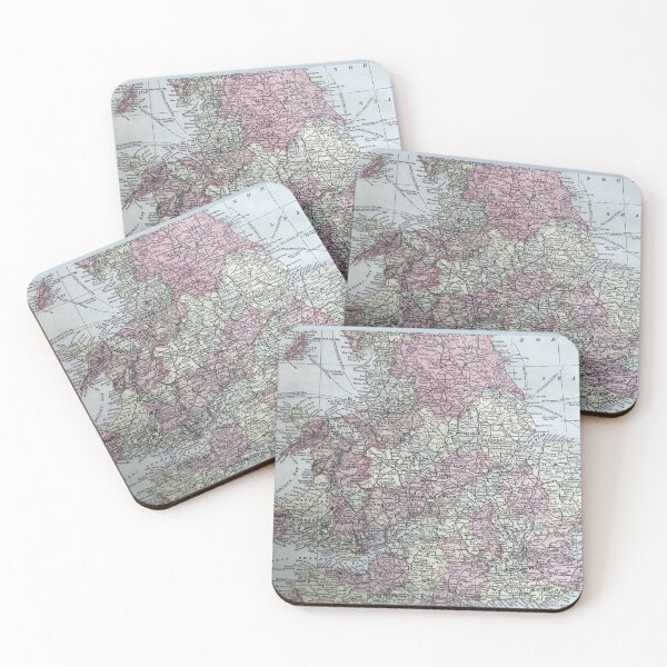 Item preview, England, vintage map designed and sold by djrunnels.