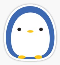 Roly Poly Penguin Sticker