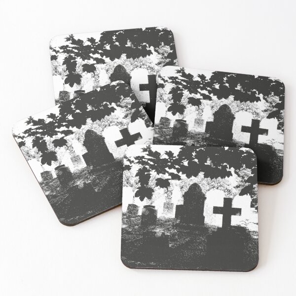 Item preview, Graphic Pen Effect Graveyard designed and sold by WildandDivine.