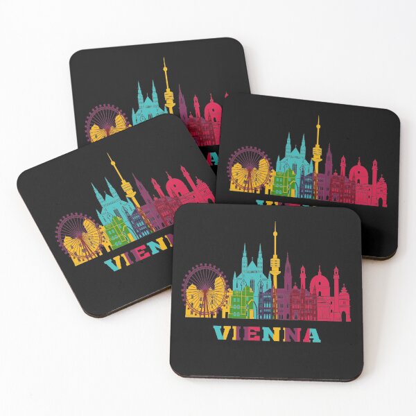 Item preview, Vienna Skyline Wien Austria Landmark  Travel Souvenir designed and sold by TeeHome.