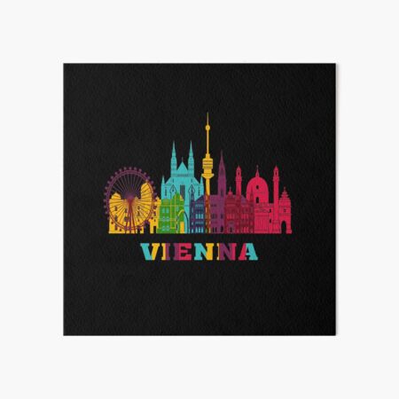 Item preview, Vienna Skyline Wien Austria Landmark  Travel Souvenir designed and sold by TeeHome.