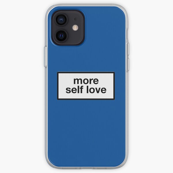 plus d'amour de soi Coque souple iPhone