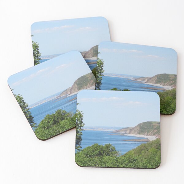 Item preview, Coastline View From Peppercombe designed and sold by WildandDivine.