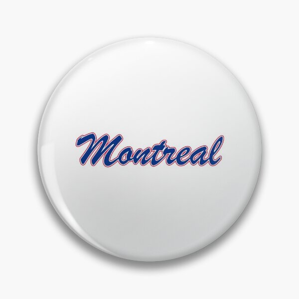 Item preview, Baseball Fan of Montreal Blue and Red on White designed and sold by gkillerb.