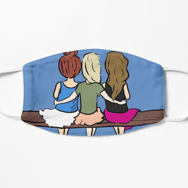 Sisters Forever Flat Mask