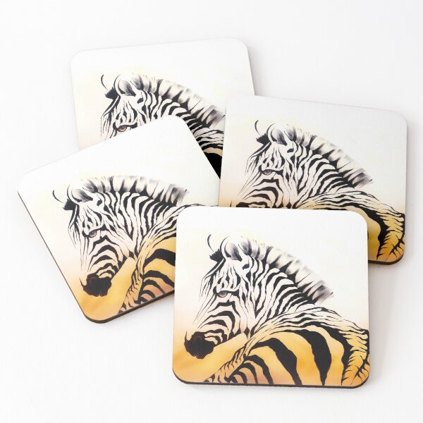 Item preview, Seated Zebra designed and sold by ElaineMurphyArt.