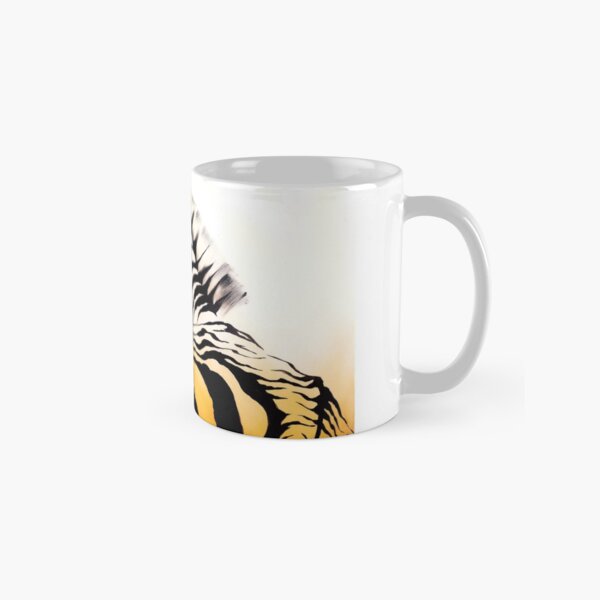 Seated Zebra Classic Mug