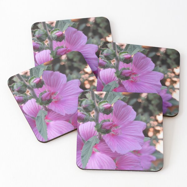 Item preview, Pink Lavatera Flower designed and sold by WildandDivine.