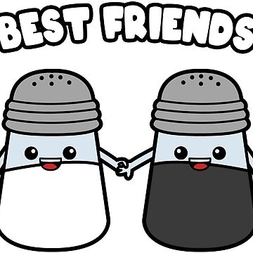 Best Friends Pizza Sticker by nmdesigns1