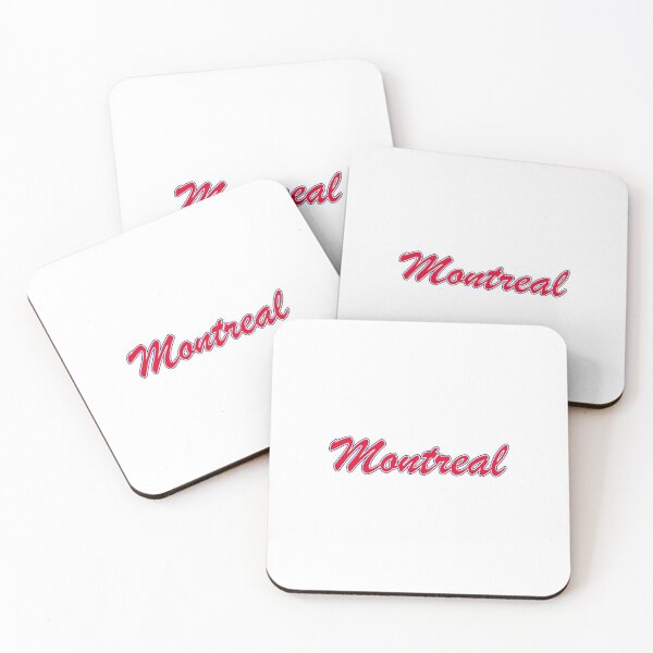 Item preview, Baseball Fan of Montreal Red and Blue on White designed and sold by gkillerb.