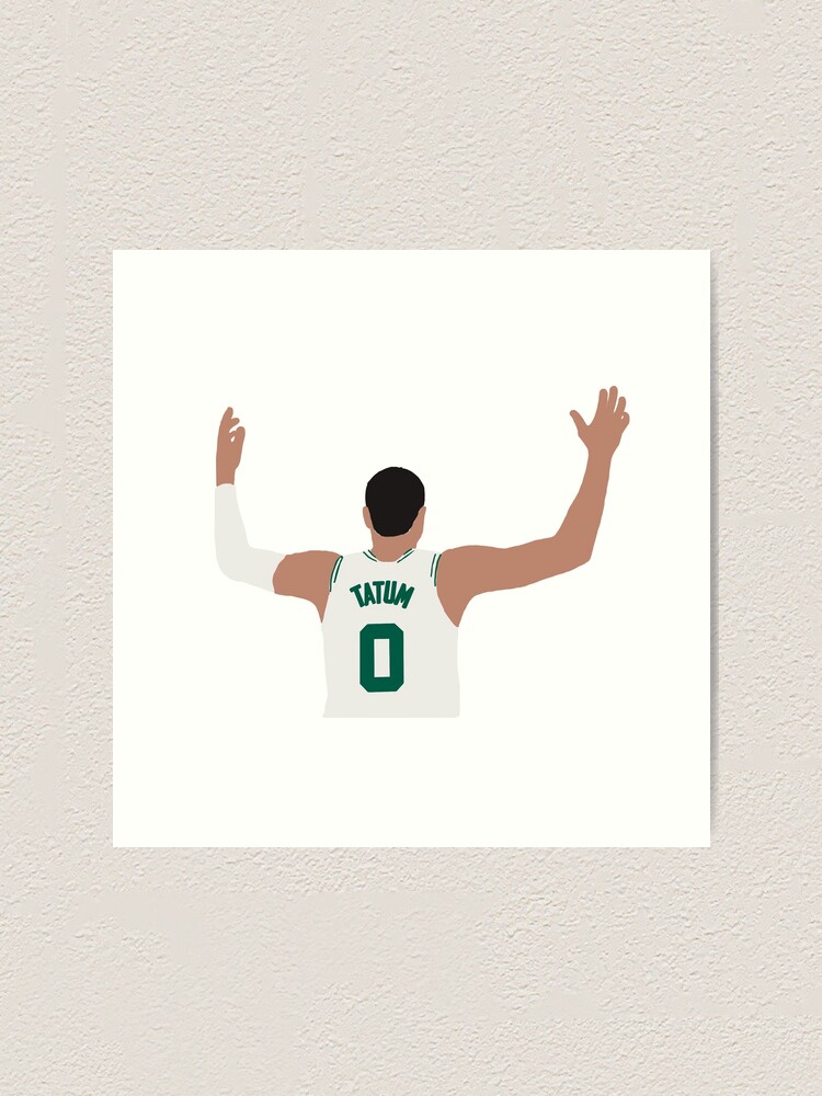 Jayson Tatum Boston Celtics Pixel Art 12 Kids T-Shirt