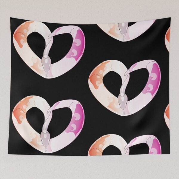 Item preview, Ball Python Heart (Lesbian Pied) designed and sold by Sumire76.