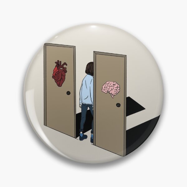Item preview, Choose between your brain or your heart designed and sold by WAVE Store.