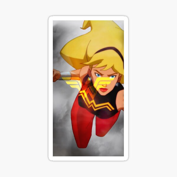 Wonder Girl Cassie Sandsmark Sticker For Sale By Supersuits Redbubble 